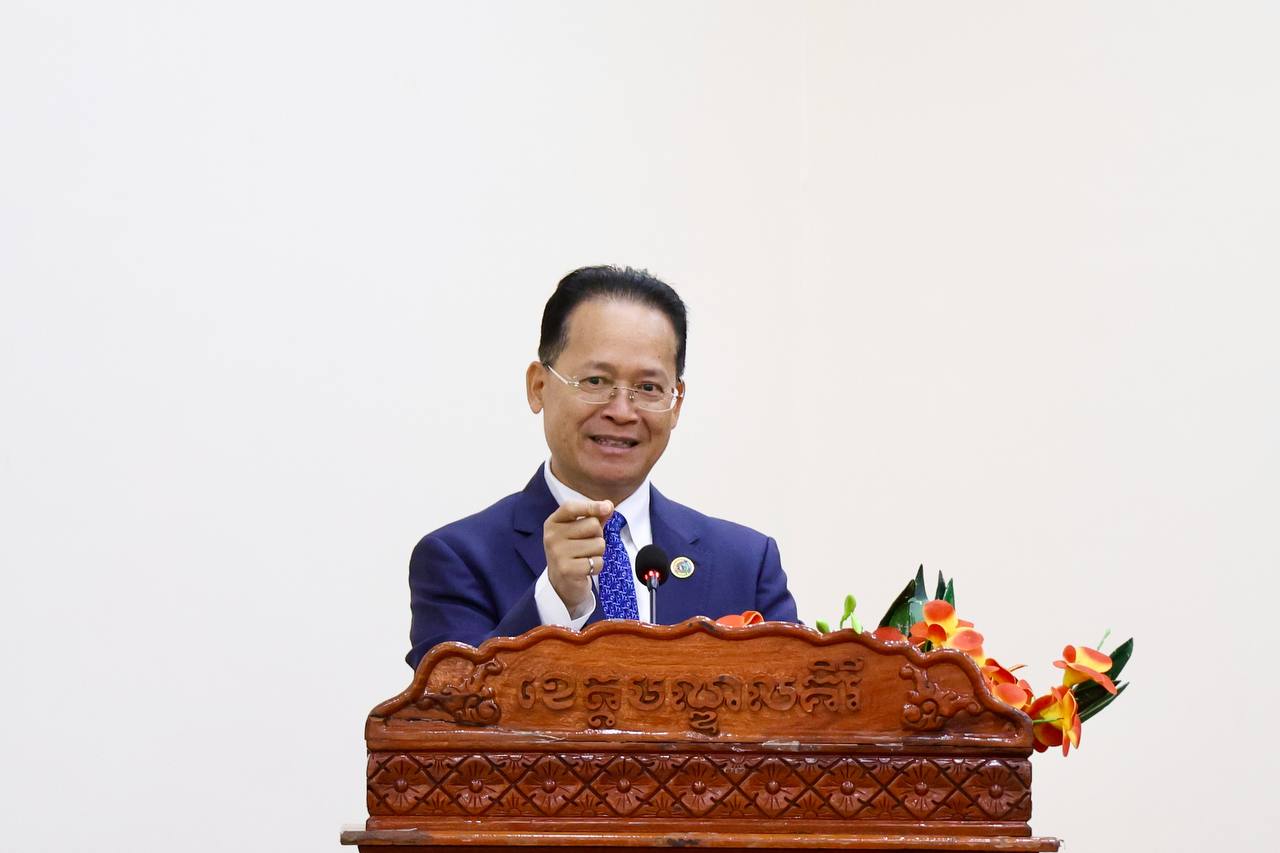 រដ្ឋមន្រ្តីក្រសួងបរិស្ថានជំរុញឱ្យប្រធានមន្ទីរបរិស្ថានថ្មីត្រូវបង្កើនកិច្ចសហការល្អ ជាមួយអាជ្ញាធរនិងដៃគូពាក់ព័ន្ធ ធ្វើឱ្យខេត្តមណ្ឌលគីរីមានភាពស្អាត មានភាពបៃតង និងការទាក់ទាញទេសចរណ៍